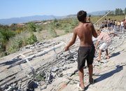 1000 тона бетон се срутиха за 10 секунди