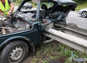 Автобус на Юнион Ивкони се блъсна в автомобил на Автомагистрали