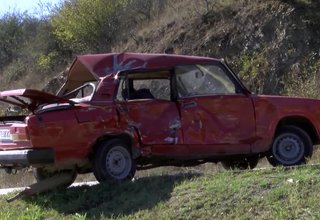 Възрастен шофьор пострада тежко при катастрофа днес Скрийншот