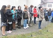 Панихида пред църквата "Свети Георги" 