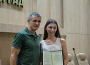 Кметът Иван Гавалюгов връчи наградите “Отличен зрелостник на община Ботевград“ за 2025 год. 