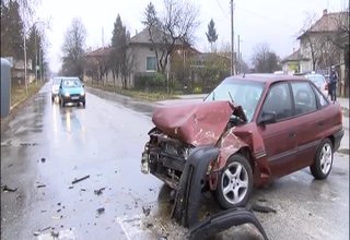 Катастрофа на главния път в Трудовец Скрийншот