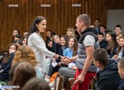 Актрисата Гергана Стоянова със серия от срещи в Ботевград