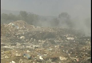 Отново запалиха сметището Скрийншот