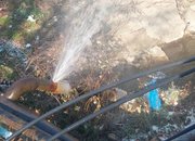 Спукана тръба на водопровода на бул. „Трети март”