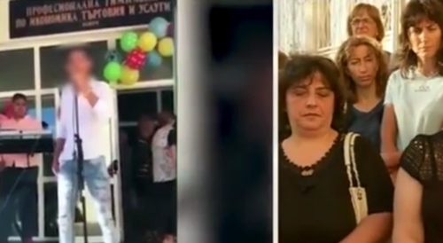 Откриха учебна година в гимназия с поп-фолк песен на Азис