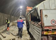 Ремонтът на тунел „Топли дол“ на АМ „Хемус“ продължава на две смени