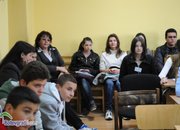 Ученици от две училища организираха съвместна изява срещу тютюнопушенето