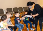 Днешните занимания в ДГ "Славейче" бяха посветени на Апостола
