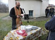 Панихида пред църквата "Свети Георги" 