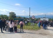 Спокойно и при засилено полицейско присъствие премина протестът в Скравена