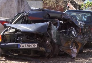 Един загинал и един тежко ранен след катастрофата на главния път Е-79 в района на Скравена Скрийншот