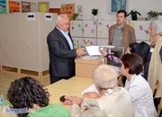 Кметът Георги Георгиев гласува