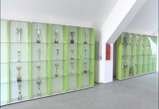 Част от специална панорама на успехите на ботевградския баскетбол вече е във фоайетата на Арена Ботевград Скрийншот