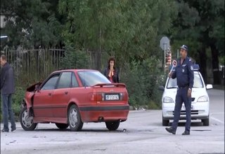 Жена пострада при катастрофа Скрийншот