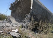 1000 тона бетон се срутиха за 10 секунди