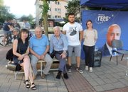 МАРИН МАРИНОВ ЗАКРИ В ЕТРОПОЛЕ ПРЕДИЗБОРНАТА СИ КАМПАНИЯ