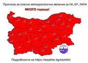 36.9°С достигна днес температурата в Ботевград