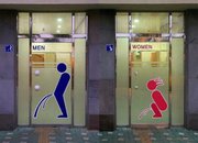 Смешни табелки на обществени тоалетни