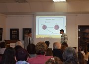 Ученици от ППМГ “Акад. проф. д-р Асен Златаров” изнесоха открит урок за Мария Кюри в присъствието на гости от РУО