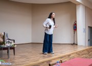 Актрисата Гергана Стоянова със серия от срещи в Ботевград