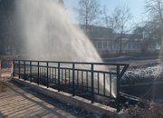 Спукана тръба на водопровода на бул. „Трети март”
