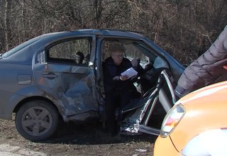 Жена пострада при катастрофа на кръстовището при Хлебозавода Скрийншот