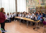 Гимназисти посветиха открит урок на Деня на Земята и се включиха в инициативата „Маратон на четенето” 