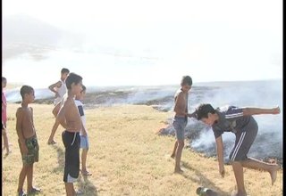 Стотици декари сухи треви горяха през изминалата седмица Скрийншот