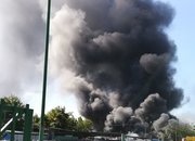 Гори складът за вторични суровини на „Никсметал”