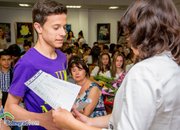 На официална церемония бяха връчени свидетелствата на деветокласниците от ПМГ „Акад. проф. д-р Асен Златаров”