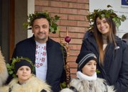 КМЕТЪТ ИНЖ. ВЛАДИМИР АЛЕКСАНДРОВ ПОСРЕЩНА УЧАСТНИЦИТЕ В ПОХОДА ДО „СВЕТИ АТАНАС“ И САМИЯ БОГ САБАЗИЙ