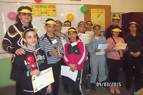 ОУ “Васил Левски“ участва в състезанието Spelling Bee 2015