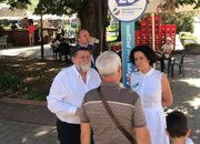 Вижте как осъмна бусът на ДБ преди посещението в Етрополе и Ботевград днес