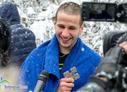 Именик извади кръста от ледените води на Стара река 