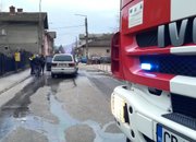 Автомобил се запали по време на движение 