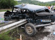 Автобус на Юнион Ивкони се блъсна в автомобил на Автомагистрали