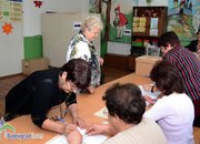 Кметът Георги Георгиев гласува