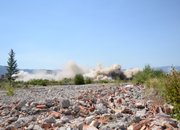 1000 тона бетон се срутиха за 10 секунди