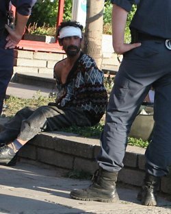 Роми се биха жестоко до х-л "Хемус" в София