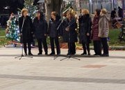 22 елхи засияха в центъра на Скравена