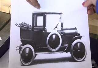 Автомобил от 1908 година реставрират в Боженица Скрийншот