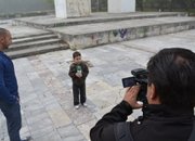 Малчуганът, който рецитира „Обесването на Васил Левски”, е от Ботевград