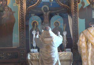 В първата неделя на новата година Ловчансикят митрополт Гавриил отслужи тържествена литургия в Ботевград Скрийншот