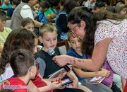 Детската писателка Цвета Белчева се срещна с ученици от Ботевград