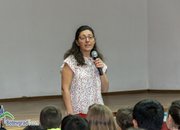 Детската писателка Цвета Белчева се срещна с ученици от Ботевград