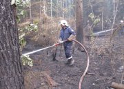Българските пожарникри  гасят пожара  край градовете Ногинск и Ликино-Дулево