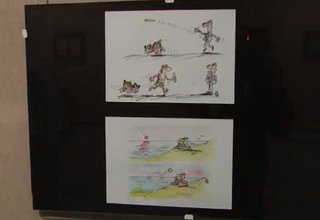 Изложба на карикатури бе открита в Деня на хумора и шегата - 1 април Скрийншот