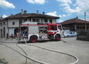 Пожар в центъра на Етрополе