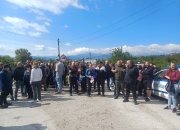 Спокойно и при засилено полицейско присъствие премина протестът в Скравена